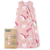 Yoofoss rayon sleep sack shows baby-soft bamboo fabric for sensitive skin comfort.