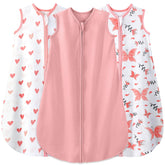 Yoofoss sleep sack 18-24 months in organic cotton for gentle, breathable warmth.