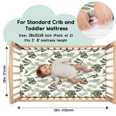 Yoofoss microfiber texture crib sheet showcasing ultra-soft fabric