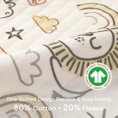 Yoofoss two-way zipper sleep sack β easy dressing and diaper changes
