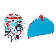 Yookidoo Baby Gym motorized robot track demonstrates dynamic movement for baby tracking