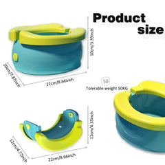YOOLEETC travel potty storage bag keeps essentials organized for outings.