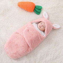 Yoolhamy Baby Swaddle 0-3 Months Hooded for easy wrapping.