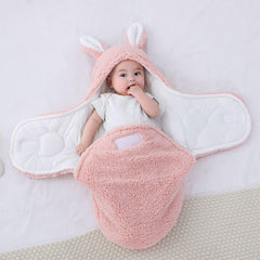 Yoolhamy Swaddle Soft Plush Material provides safe, silky skin contact.