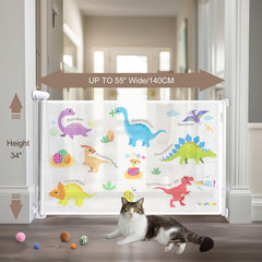 YooxArmor retractable gate fits stairs for easy access and safety.