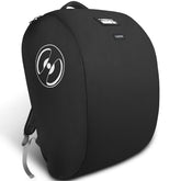 YOREPEK padded car seat travel bag open top shows easy access and padding protection.