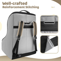 YOREPEK waterproof polyester fabric keeps carseat dry and clean.