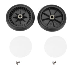 Yosoo stroller wheel with 360-degree rotation for easy maneuverability.