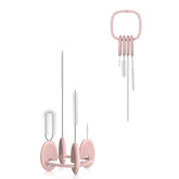 YOTIME standing straw cleaner base keeps brushes upright for easy access