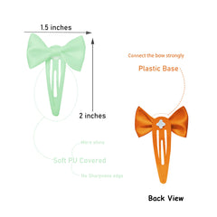 YOTUBARA baby hair clip color palette display highlights 20 colors for outfit coordination.