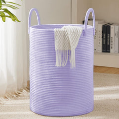 YOUDENOVA laundry hamper 58L tall silhouette organizes blankets in bedrooms