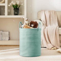 YOUDENOVA cotton rope detail illustrates durable texture for daily laundry use