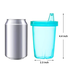 Youngever sippy cups bite-resistant spout close-up supports independent drinking