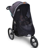 Youpinby Stroller Sun Shade front view shows universal protection for sunny strolls