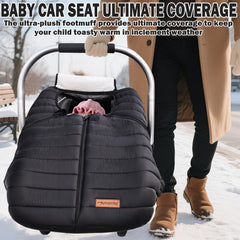Youpinby universal fit image showing compatibility with Chicco and Doona stroller systems.