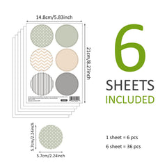 Yourfocus boho wall decals are removable and renter-friendly for flexible room updates.