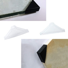 YouU corner protectors closeup black show durable plastic with a non-scratch surface
