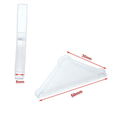YouU corner protectors on glass protect edges without scratches during handling