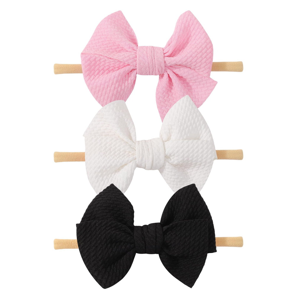 yoyokid baby headband black bow for versatile daily styling and comfort