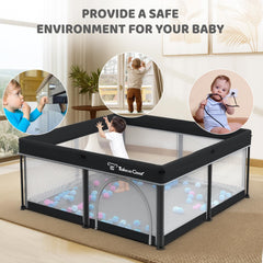 Yozoia Taleco Gear play pen 360° vision mesh for supervision
