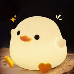 YR YRHH-PET cute duck night light provides gentle bedtime glow for kids