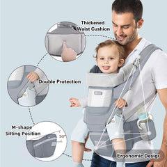 YSSKTC back-carry ergonomic fit supports growing baby securely.
