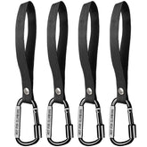 Ytcku stroller hooks locking carabiner closeup demonstrates secure bag attachment for hands-free strolling.
