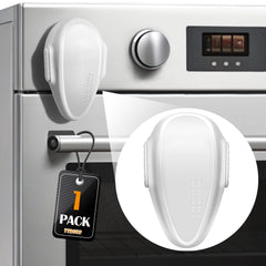 YTDSUP oven lock front view highlights heat-resistant design for safe handling.