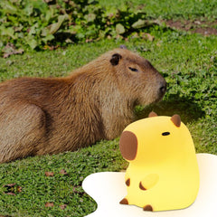 YuanDian Capybara Night Light portable battery for all-night nurseries.
