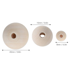 Yuecoom DIY wind chimes kit large beads for vibrant visual accents and soothing room decor.