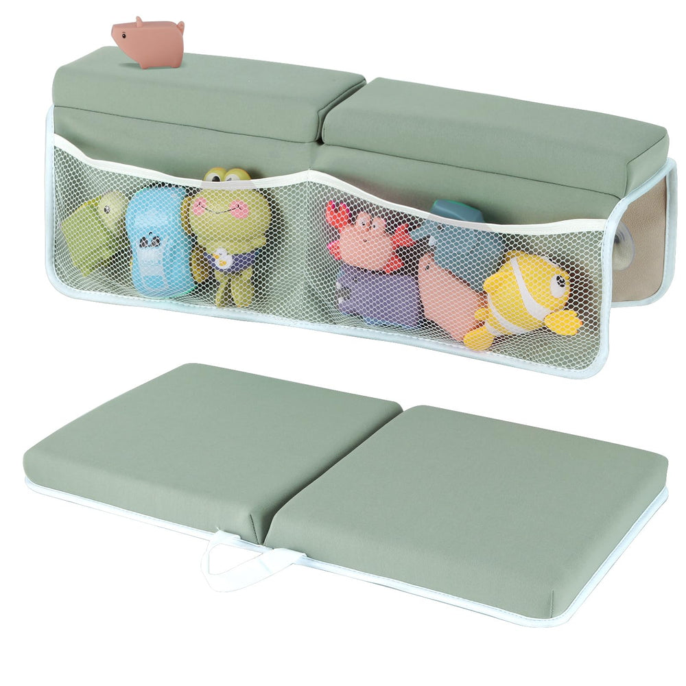 YUFIXO memory foam kneeler supports comfortable bath time