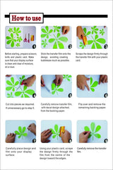 YUHASIDE removable wall decor for nurseries with anti-glare finish and easy removal