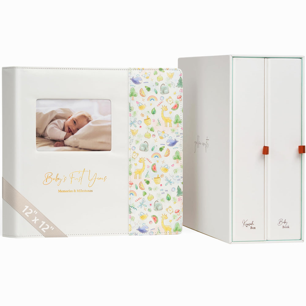 Yulka Crafts memory book cover close-up showing faux leather durability for keepsakes