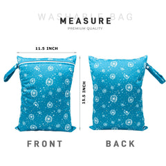 YULUONAPS wet bag 30x40cm keeps wet items neat during outings.