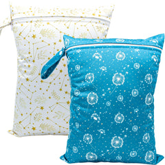 YULUONAPS wet bag two-pack for on-the-go storage and organization.