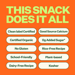 YUMI Smoothie Melts ingredients—organic fruits and veggies in a puree melt