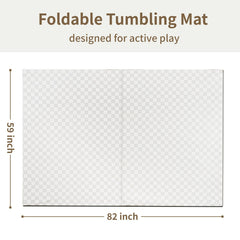 Yumiio play mat non-slip backing prevents shifting during playtime.