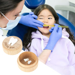 Yuntop Tooth Fairy Box inner cavity ready for a saved tooth.