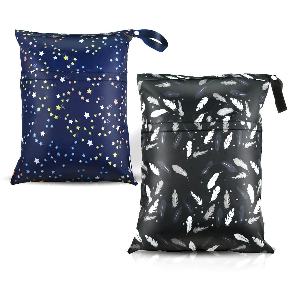 Yuntop wet-dry bag dual-layer design separates dry and wet items on trips