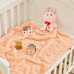 Yurhap versatile blanket suitable for crib, stroller, or car seat use