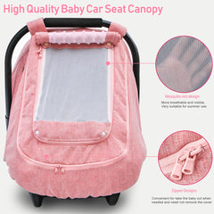 YVMVDV practical zipper design lets you access baby without removing the cover.