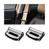 Ywdiml blue seatbelt adjuster clip eases shoulder tension on the road.