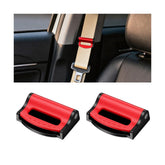 Ywdiml car seatbelt adjuster packaging shows a two-pack for versatile vehicle use on long trips