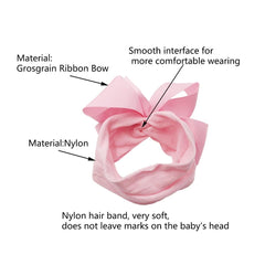 Yxiang premium nylon material bows offer soft, comfortable wear.