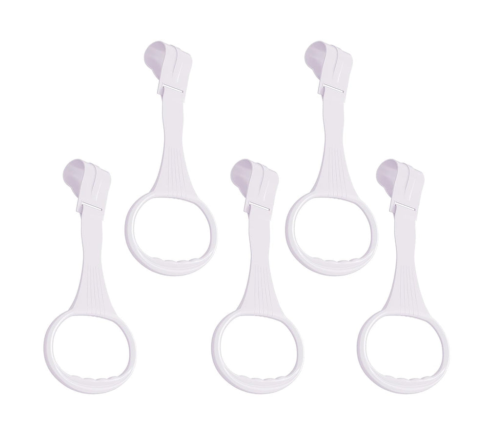 YYaaloa WalkAssistant crib pull rings white pack β durable, baby-friendly for standing practice.