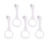 YYaaloa WalkAssistant crib pull rings white pack — durable, baby-friendly for standing practice.