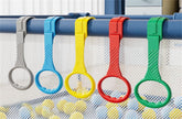 YYaaloa Walk Assistant colorful rings arranged for engaging toddler play.