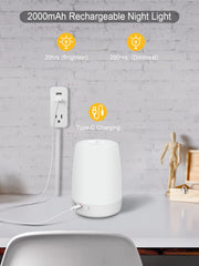 YYDSKIT night light timer settings auto shutoff to support sleep routines
