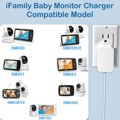 YYFNGU iFamily cord length shows a precise five-foot reach for flexible room setup.