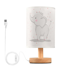 YYZZH elephant heart shade closeup showing cozy diffusion for bedtime ambience.
